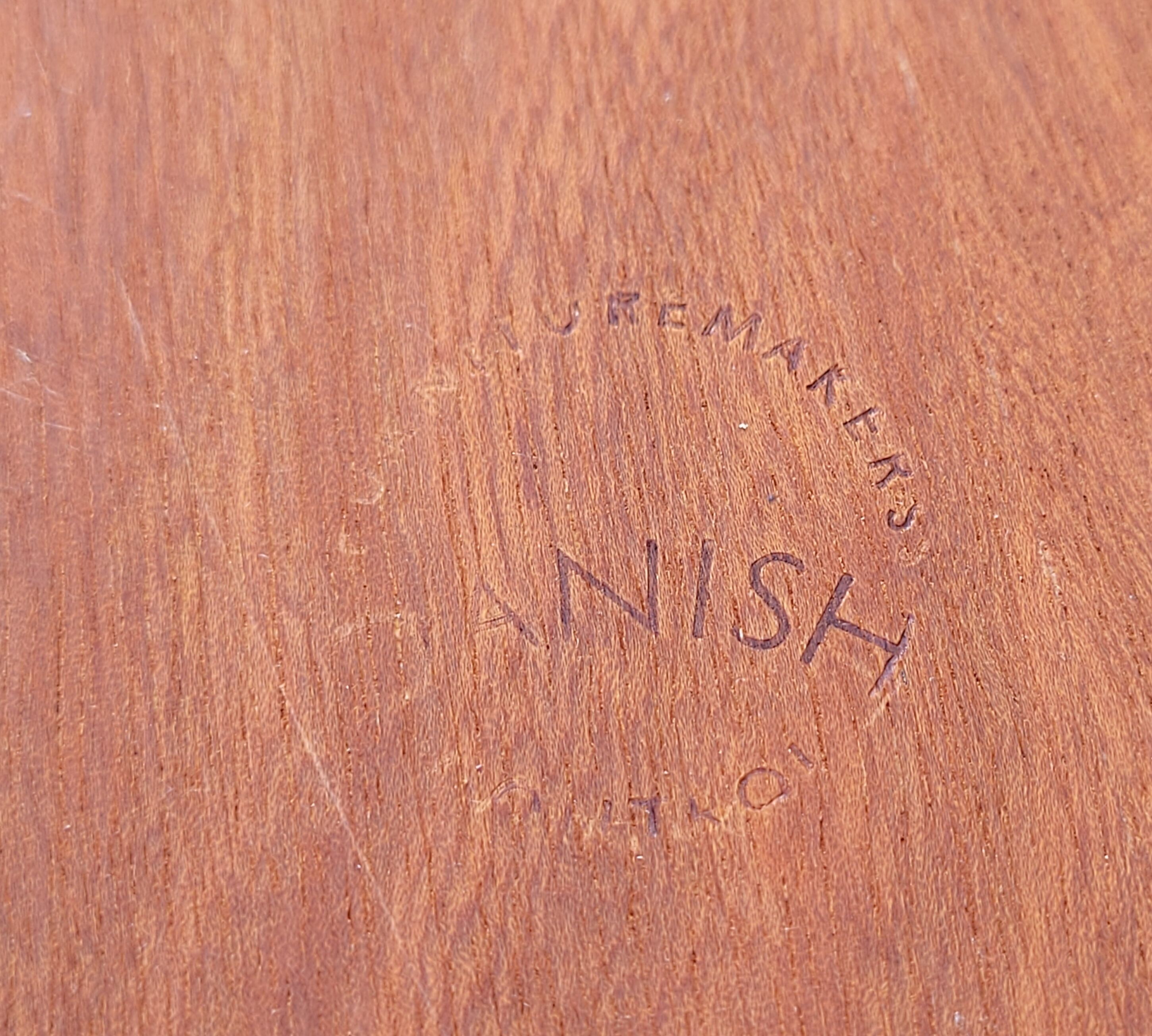 Table basse danoise en palissandre 1960 " danish furniture makers "