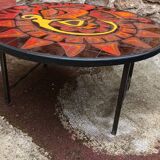 1950s ceramic coffee table