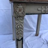 Antique canned chair