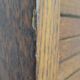 Double frame cabinet with solid oak curtains 50s