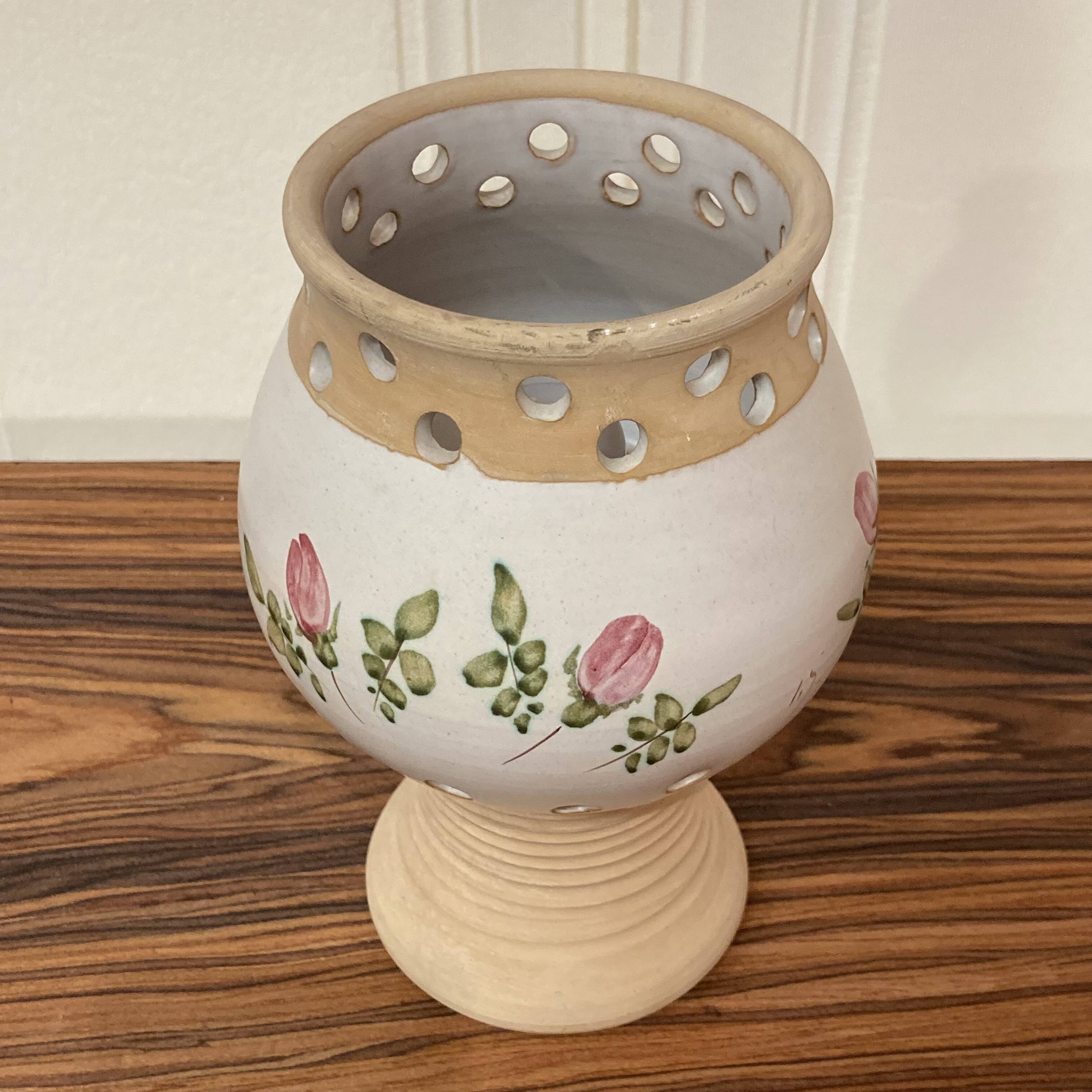 TERRACOTTA LAMP "SCANDINAVIAN DESIGN 1960."