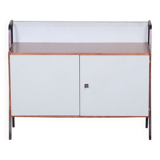 Restored MidCentury Cabinet Set, Mahogany, Revived Polish, Central Europe, 1950s