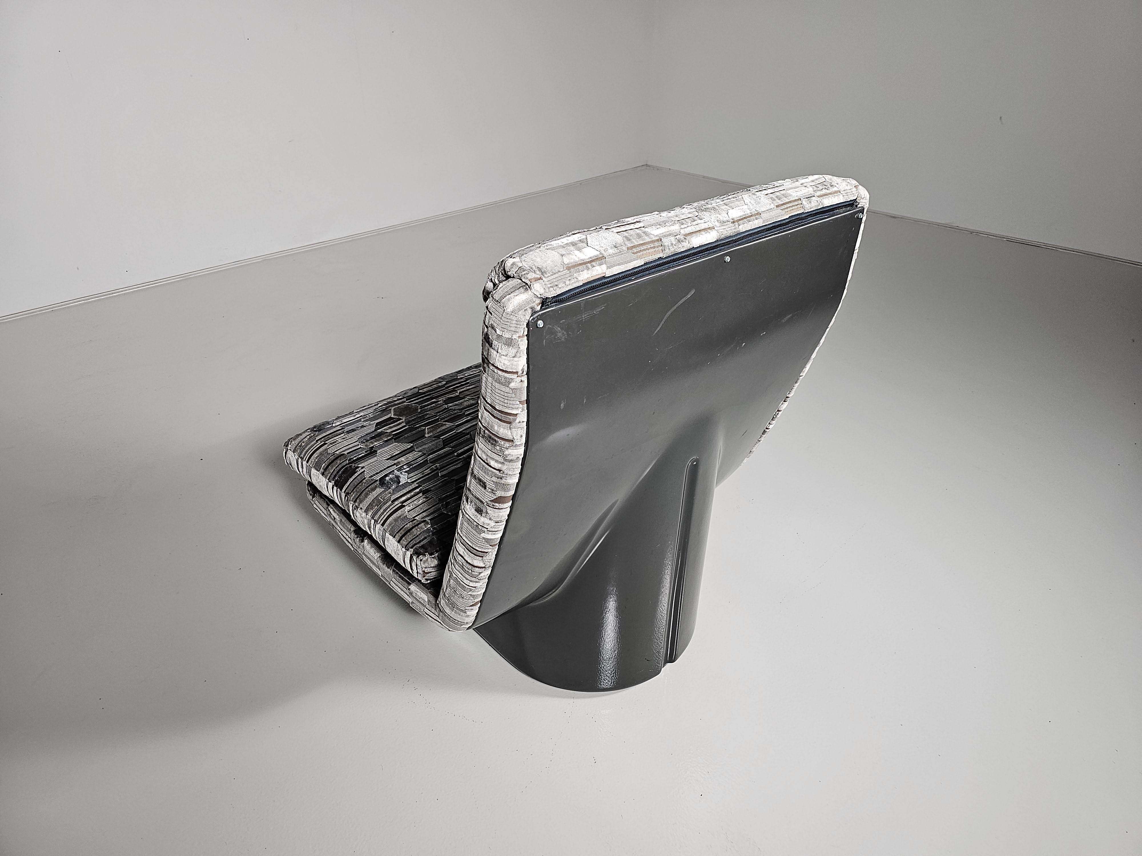 Titina Ammanati and Giampiero Vitelli chaise longue for comfort, 1970