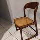 Suite of 4 chairs Baumann model sleigh vintage canning 1970