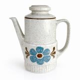 Vintage Bavaria coffee service – porcelain – blue flowers – 24 pieces – 70s