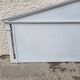 HEADBOARD IN WOOD PAINTED GREY, RECENT HANDMADE MANUFACTURE