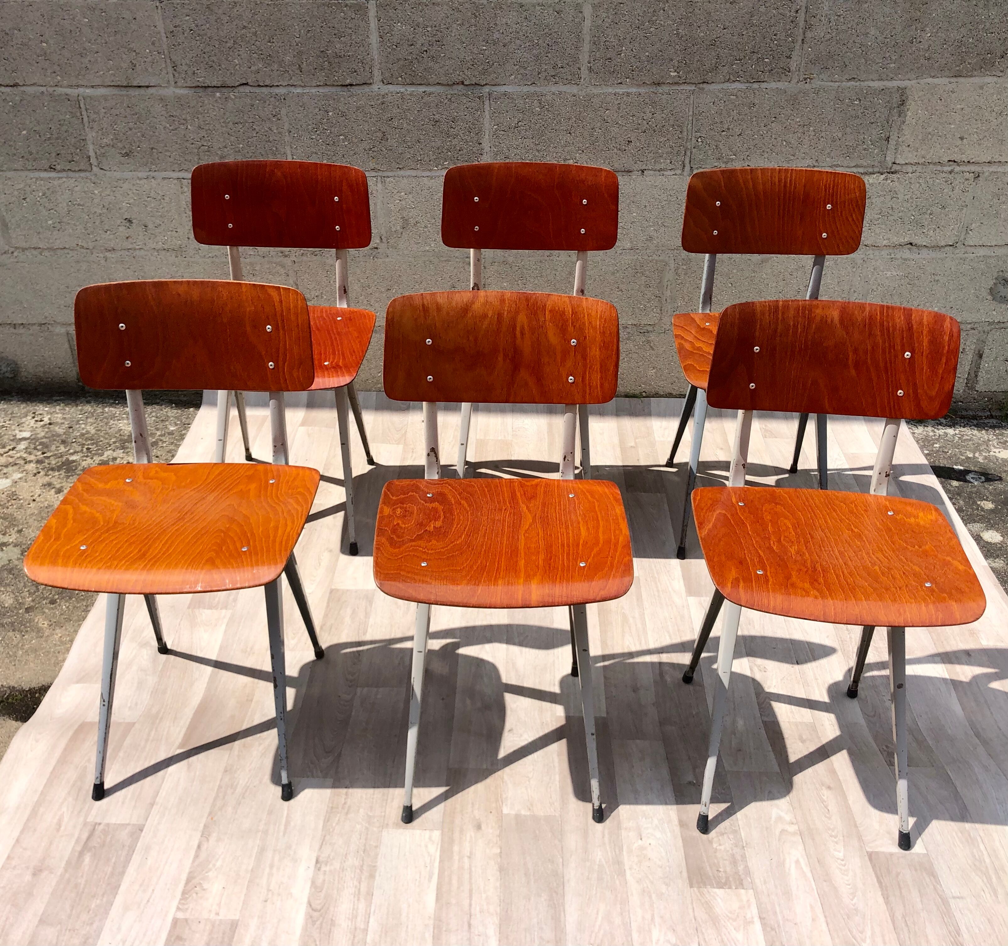6 vintage chairs Result Friso Kramer
