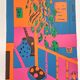 Numbered and signed lithograph by Paul Crotto "Interior View"