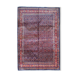 Hand made oriental wool area traditional red purple carpet- 275x325cm