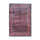 Hand made oriental wool area traditional red purple carpet- 275x325cm
