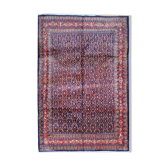 Hand made oriental wool area traditional red purple carpet- 275x325cm