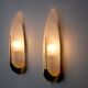 Pair of "ear of corn" wall lights idearte Spain 1980