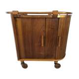 Rolling service art deco bar