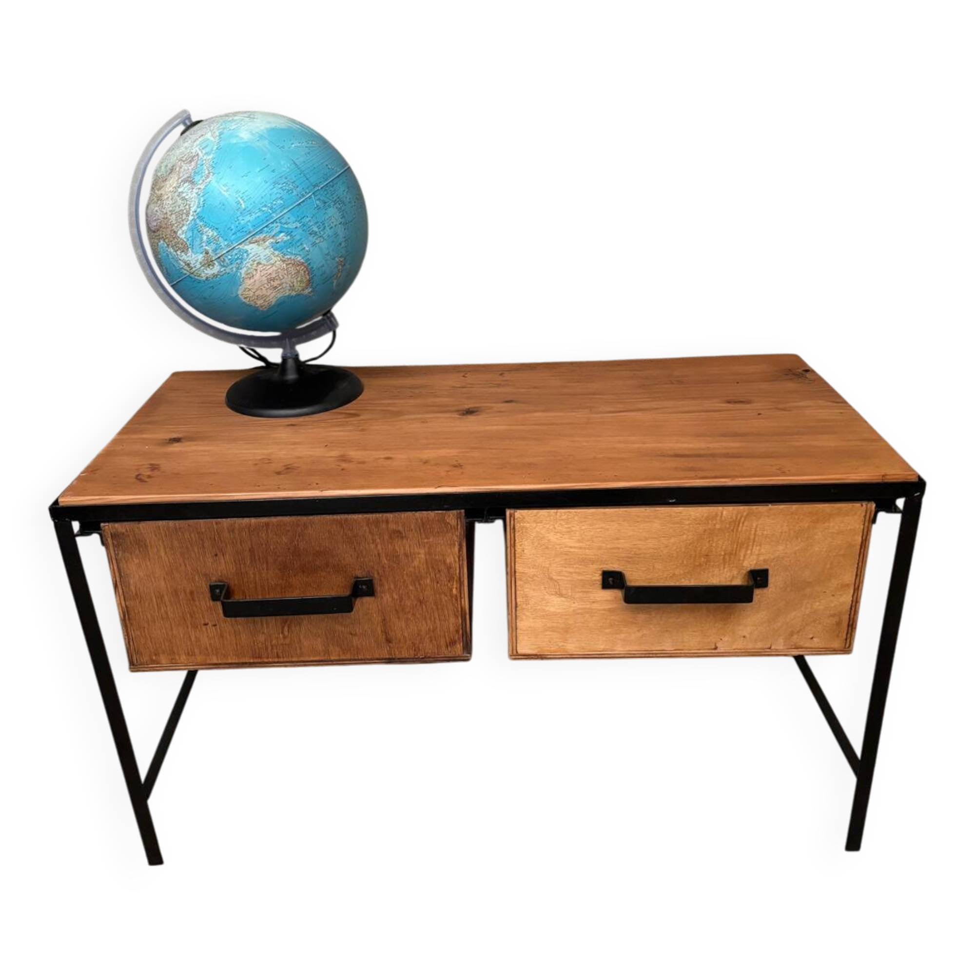 Industrial coffee table / console