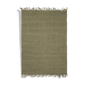 Tapis en jute et coton