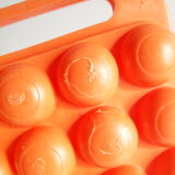 Orange egg box 70s