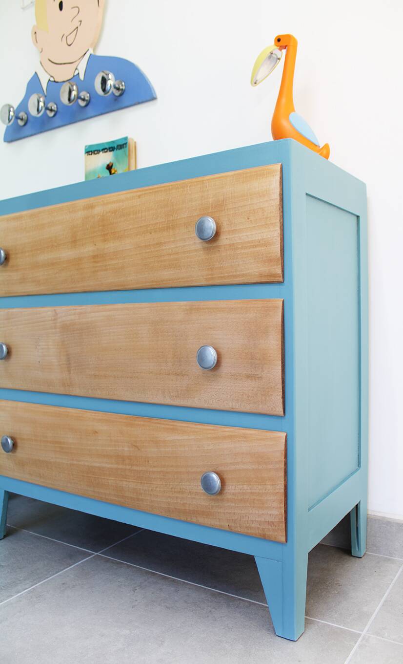 Revamped chest of drawers