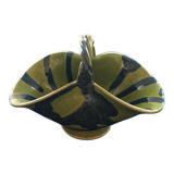 Olive green empty pocket basket