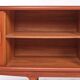 Sideboard with roller shutter doors, Danish, vintage, teak, produced by Dyrlund
