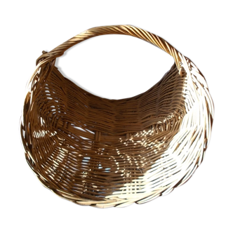 Panier à bûches en osier