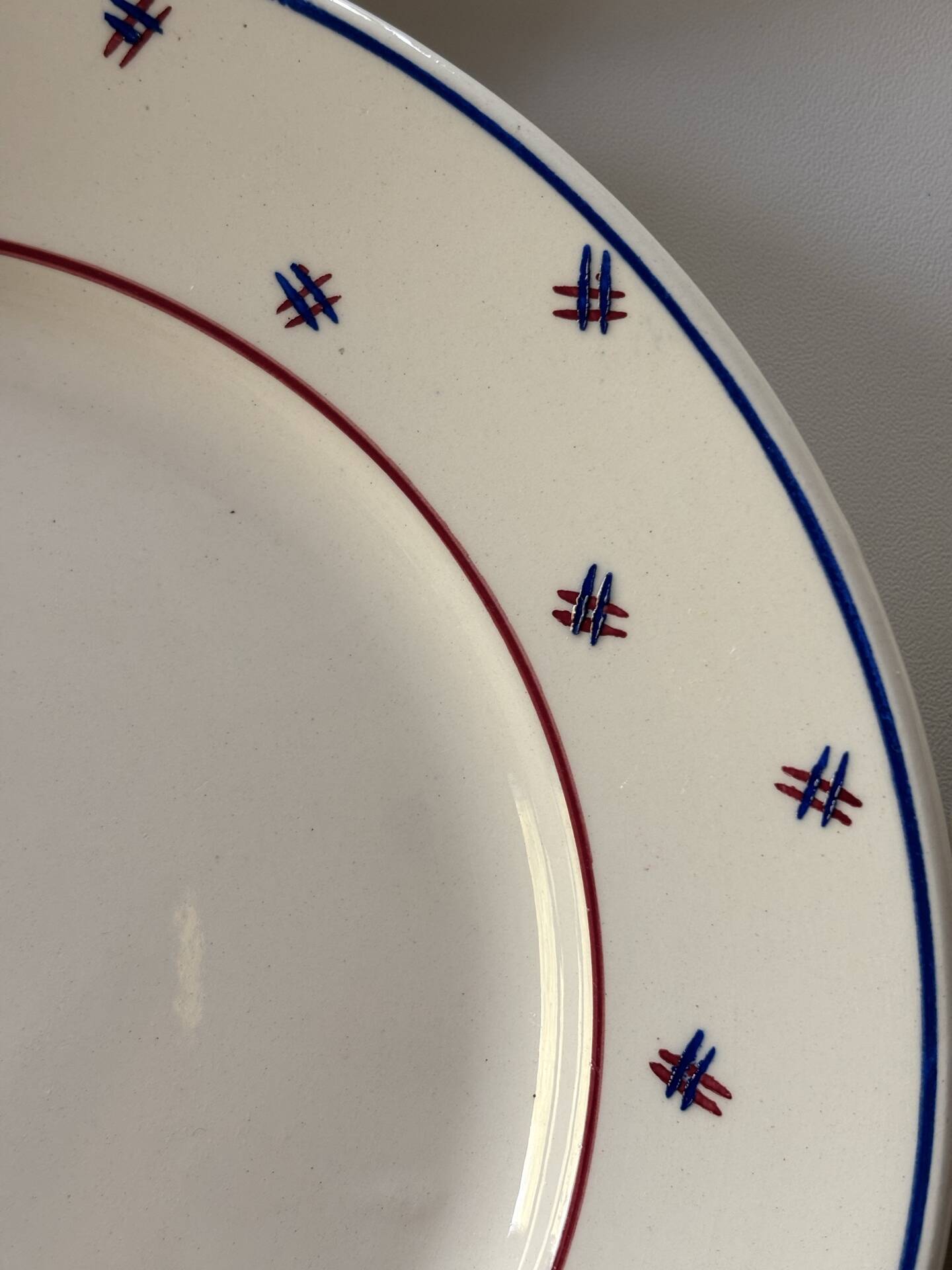 Antique plates K&G Luneville