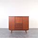 Mid-Century Danish Teak Highboard, 1960s.