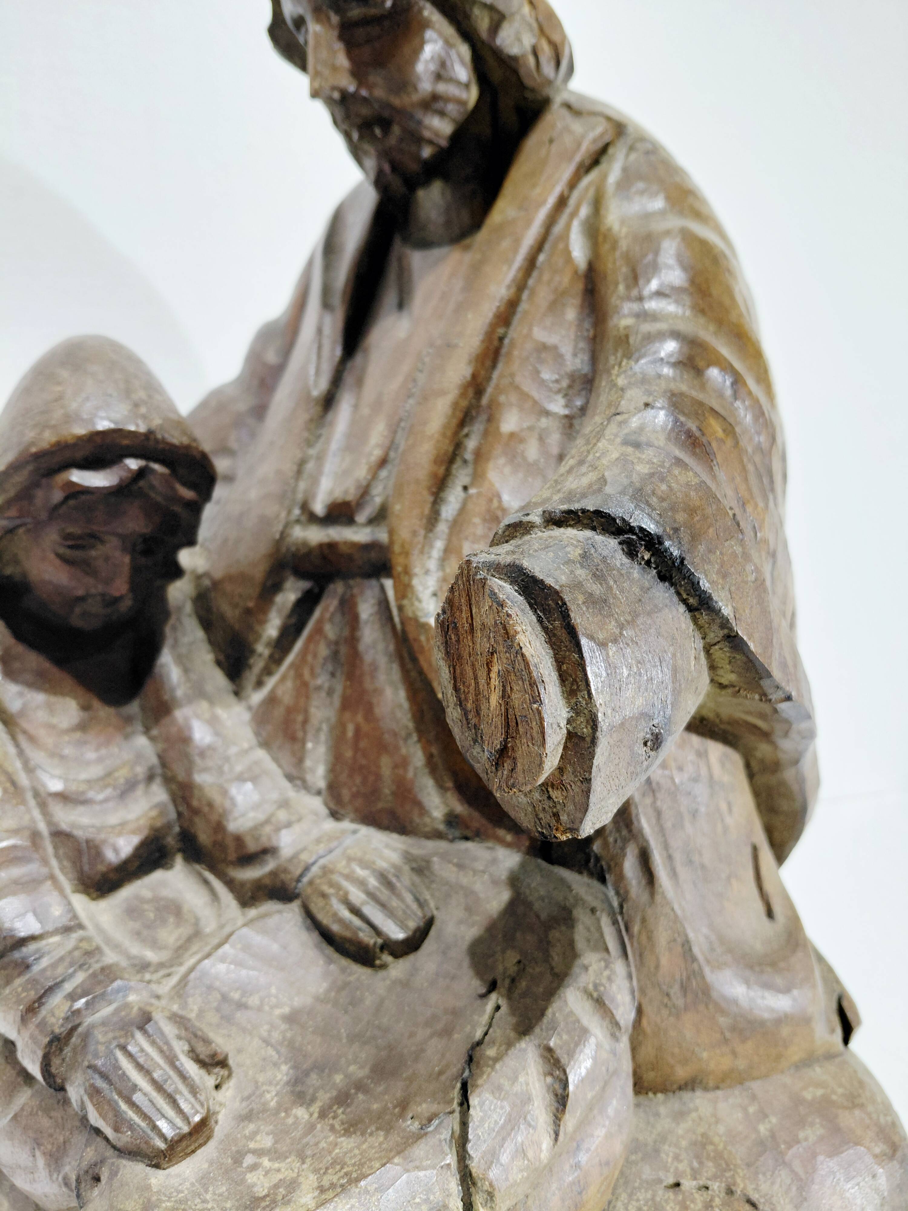 RELIGIOUS STATUE - JOSEPH AND MARY