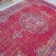 Tapis de sol en laine Oushak d'Anatolie, réf. 2275
