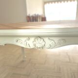 Cherry wood table with marquetry – Louis XV style