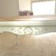 Cherry wood table with marquetry – Louis XV style