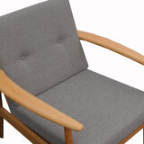 60s Armchair in grey