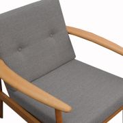 Fauteuil des années 60 en gris
