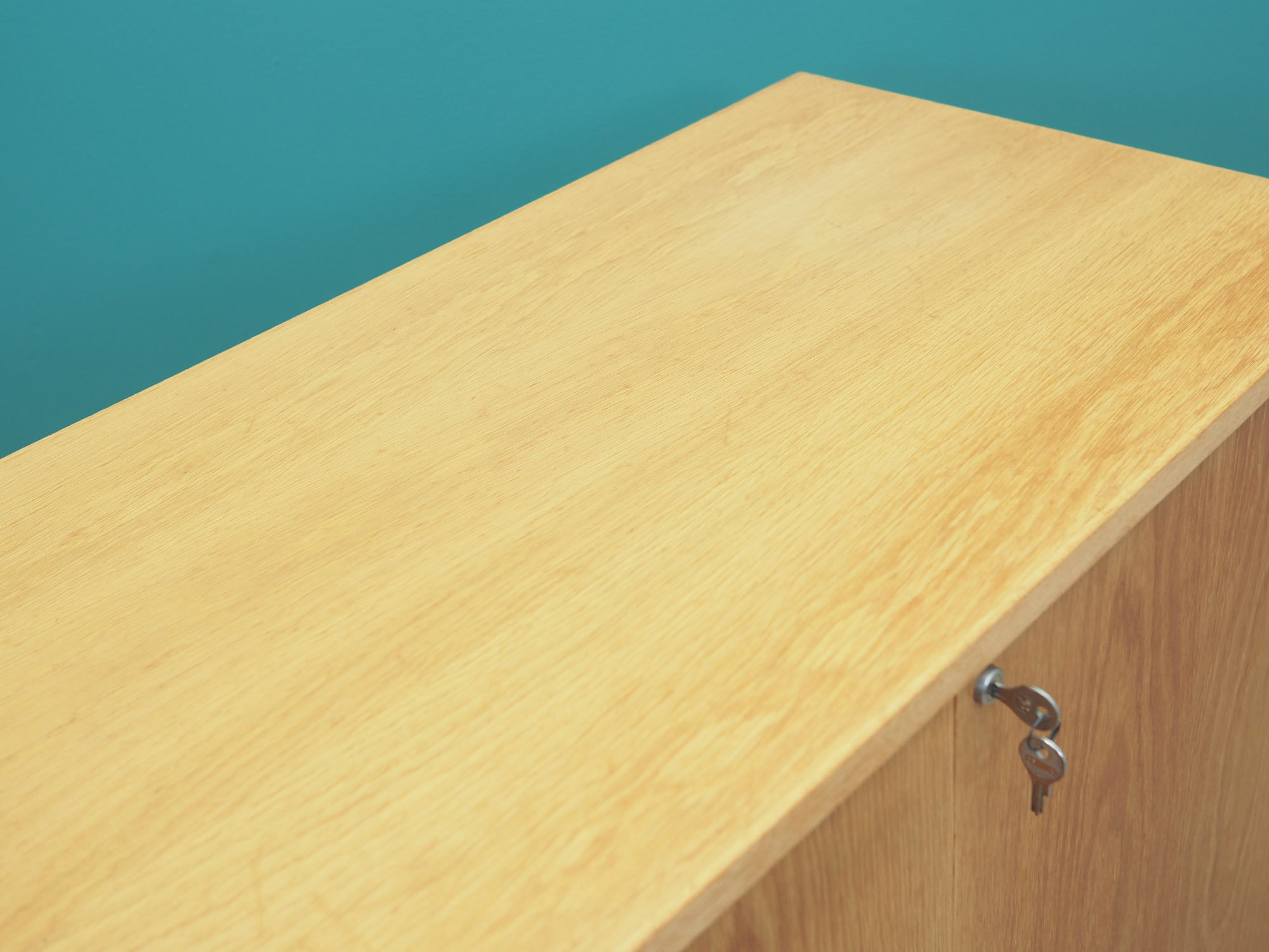 Oak cabinet, 1970s, Danish design, manufactured by BS Møbelfabrik