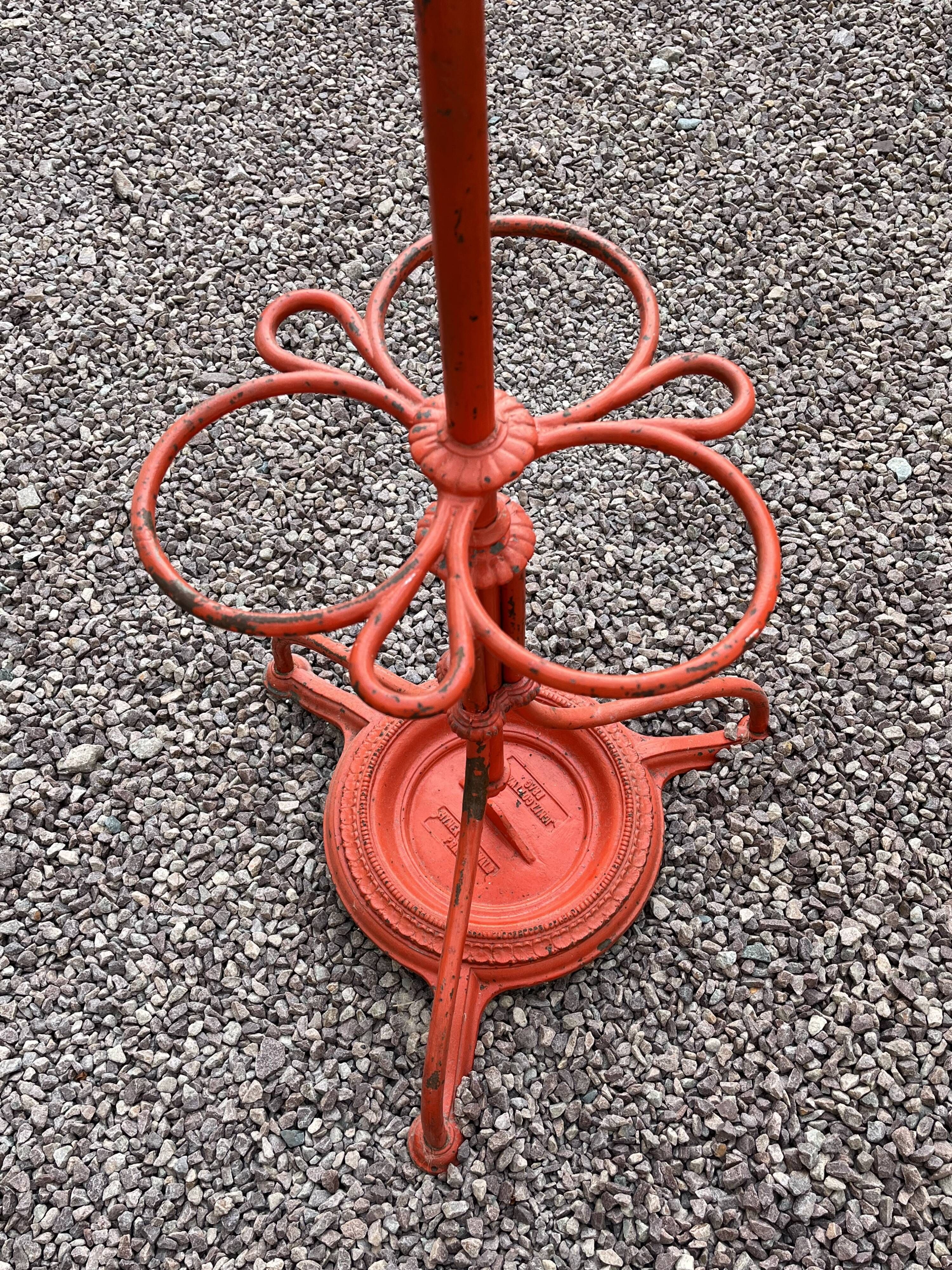 A freestanding coat rack by Hynek Gottwald
