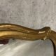 Old gold mirror