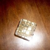 Square pot with glass knife holder