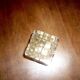 Square pot with glass knife holder