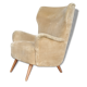 1 Shepherdess Wing flesh 50s 60s Danish armchair