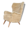 1 Shepherdess Wing flesh 50s 60s Danish armchair