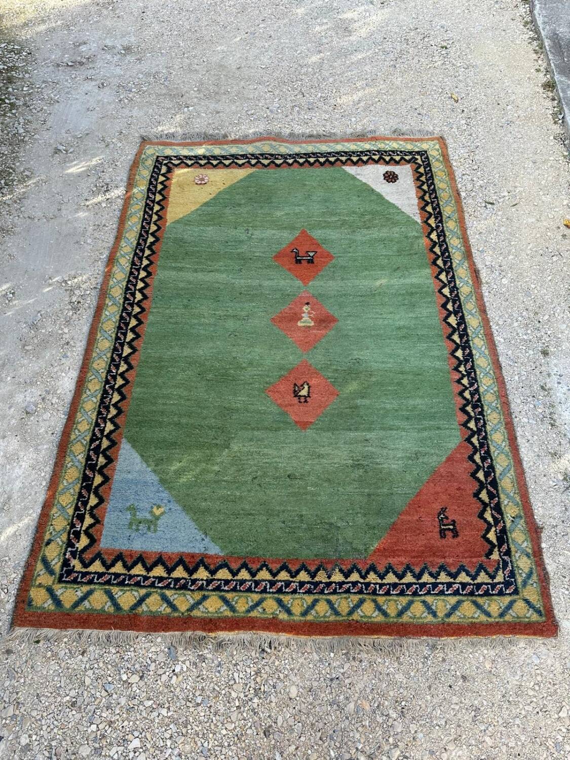 Handmade Moroccan rug