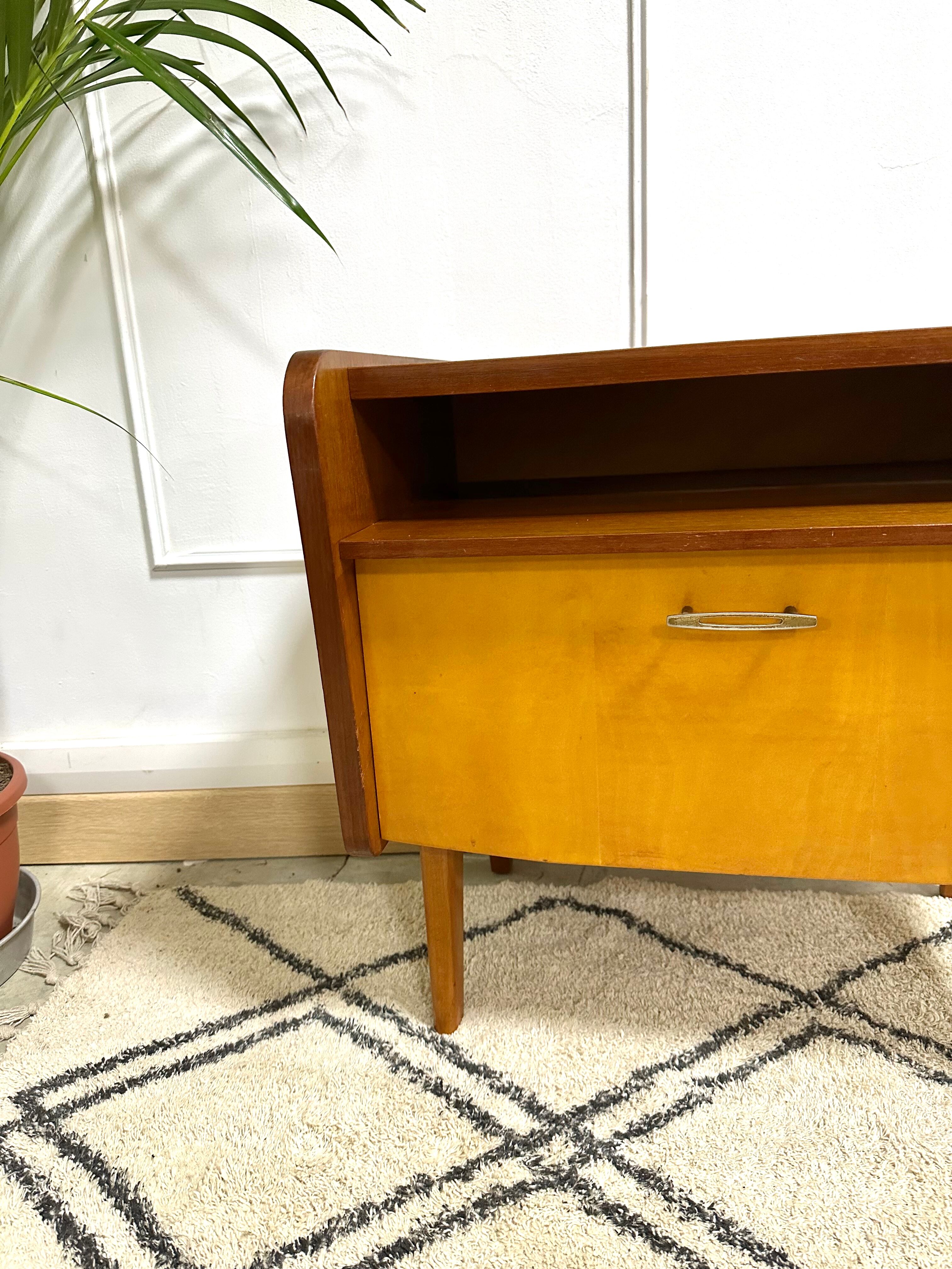 Scandinavian style bedside table