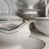 Service de table en porcelaine 50 pièces