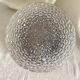 Plafonnier rond verre moulé 29 cm