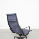 Charles & Ray Eames Chair EA124 & Ottomane EA125 for Vitra/Herman Miller