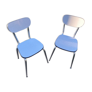 chaises en formica vintage
