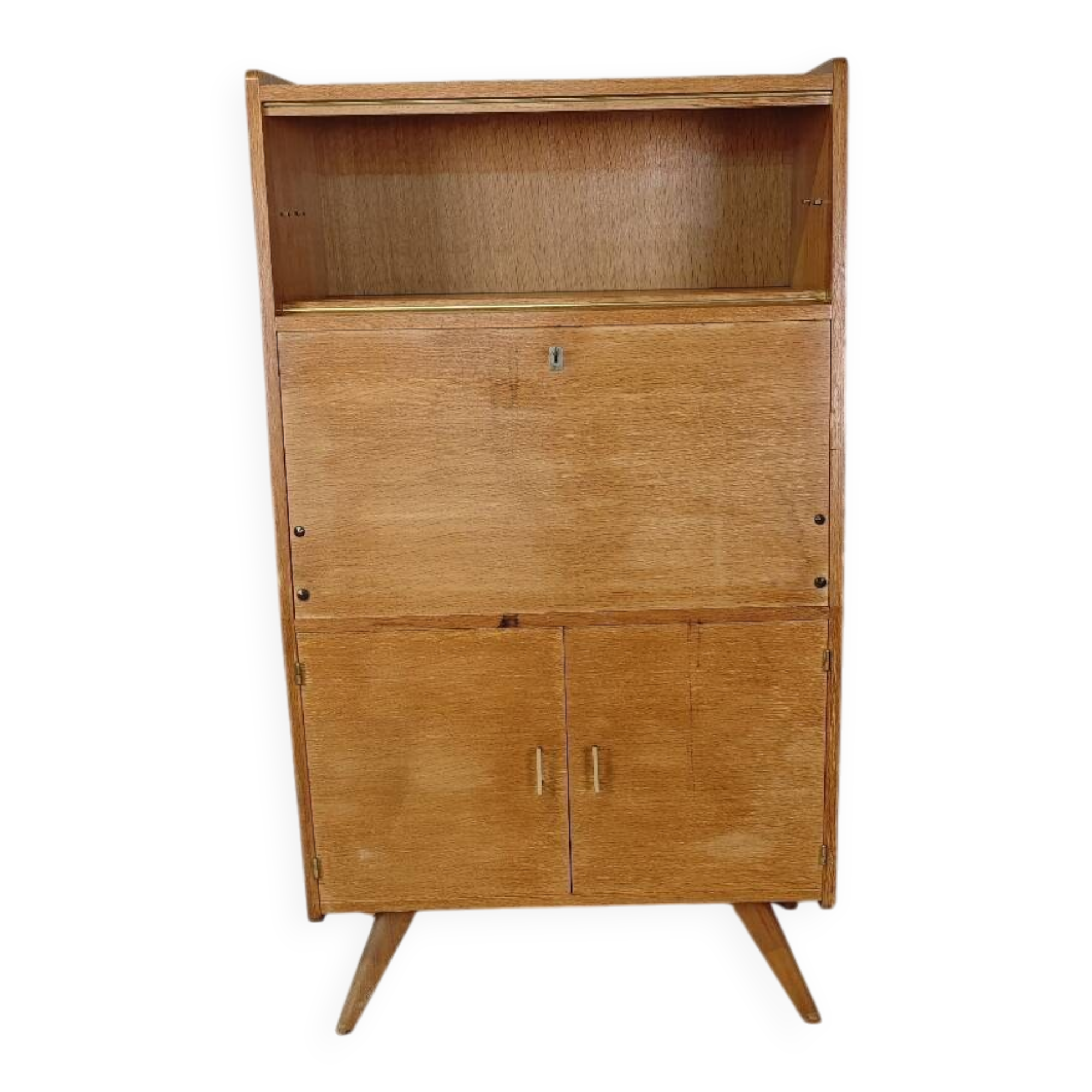 Vintage secretary with compass legs