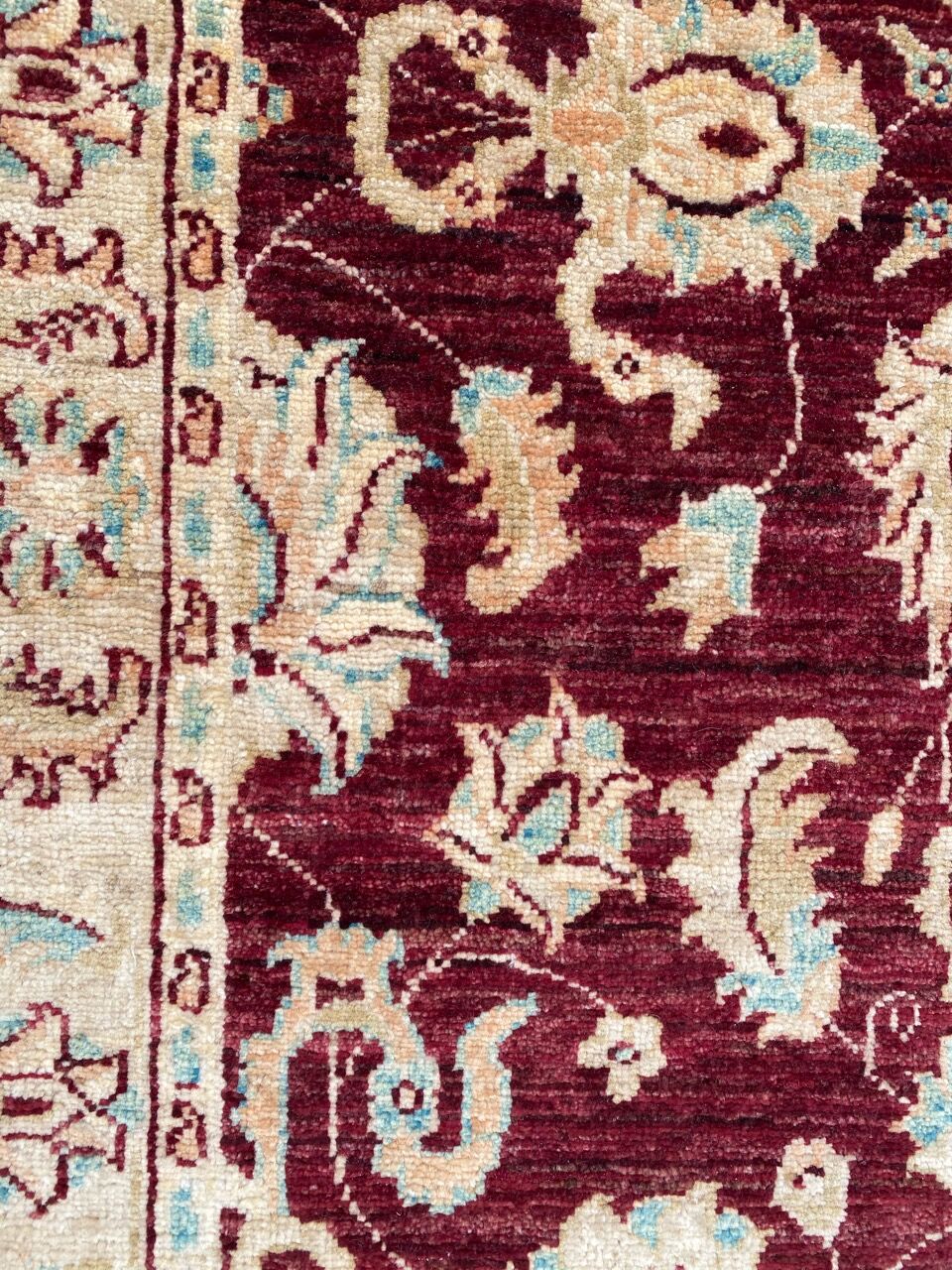 Chobi Afghan contemporary carpet 88x120 cm