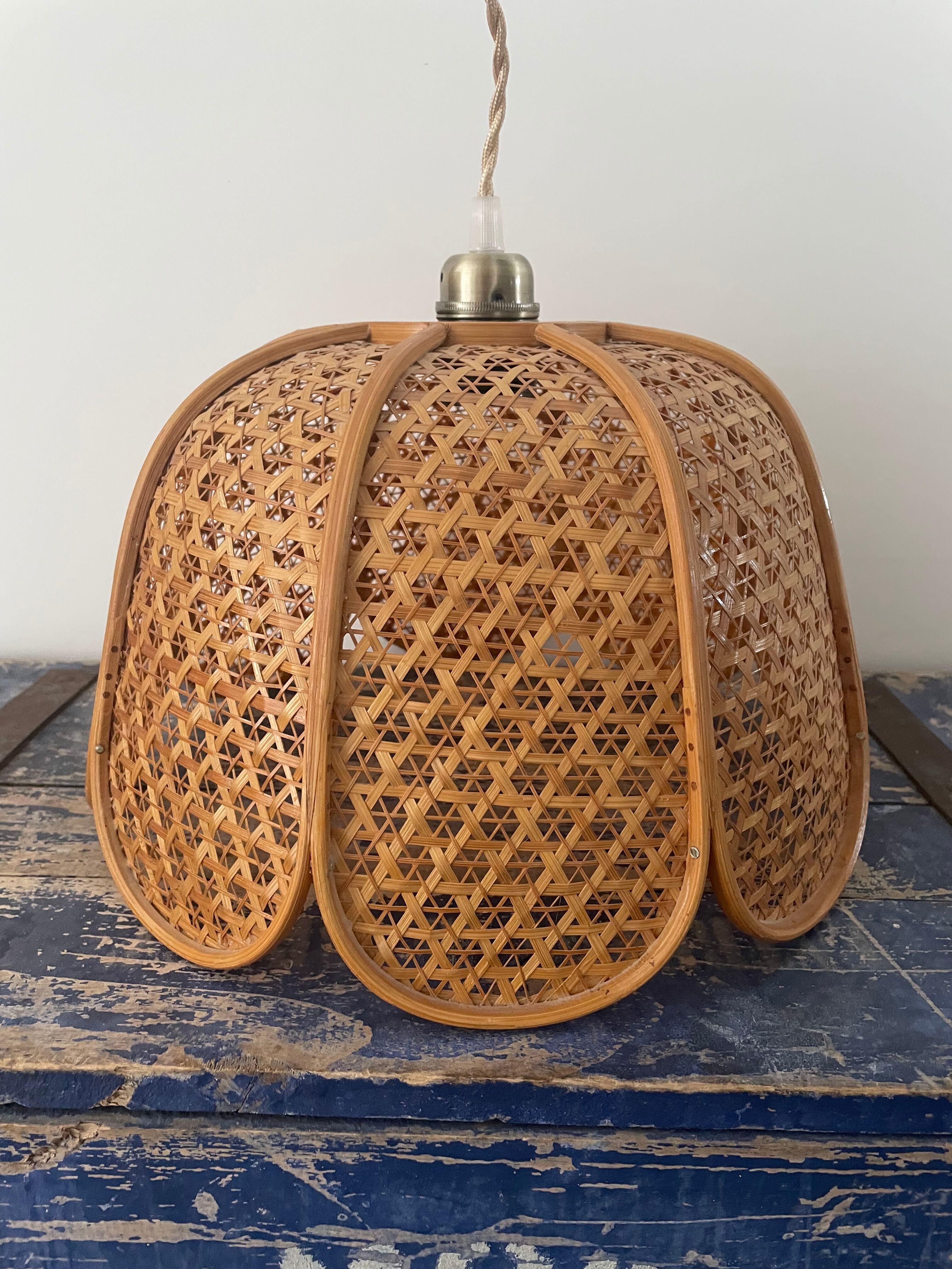 Electrified rattan suspension to nine