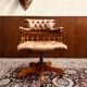 Chaise de bureau classique anglaise Chaise de bureau Captain Chair
