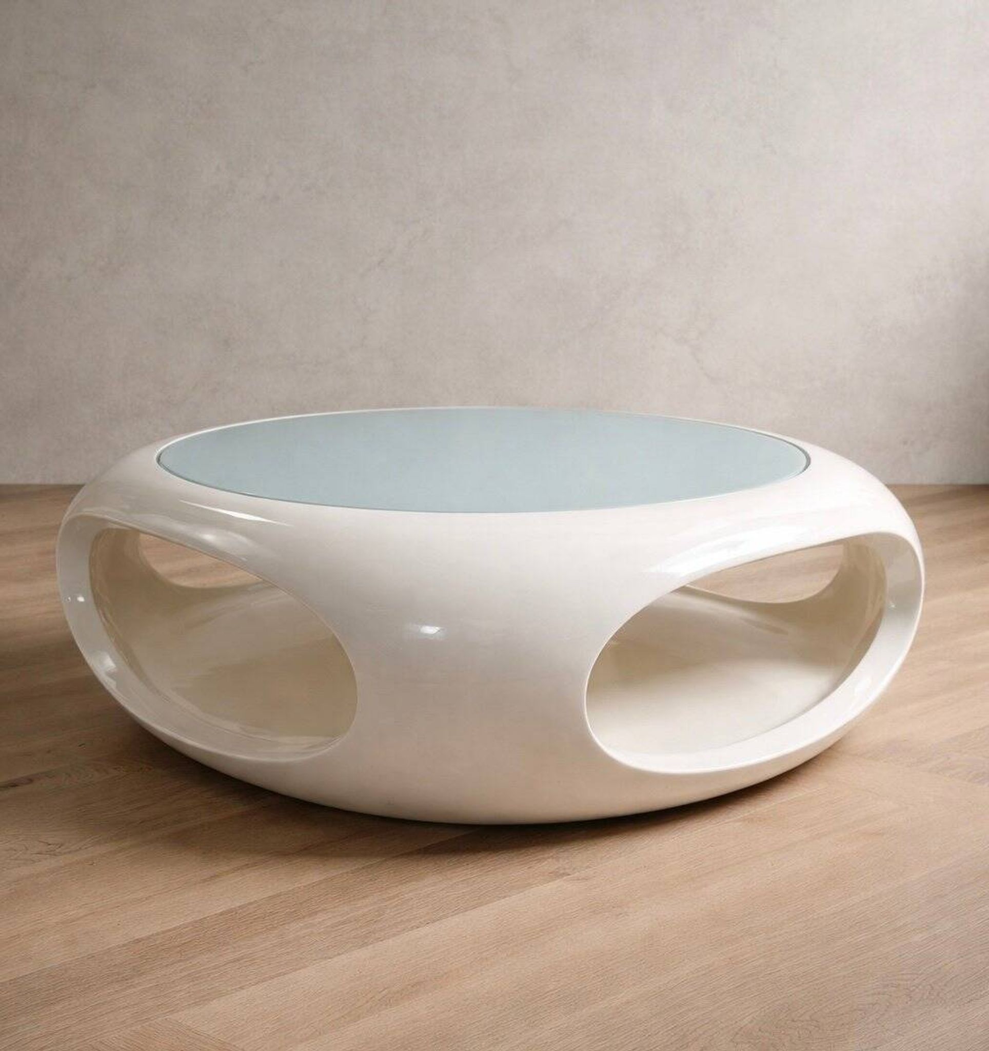Table basse space age 1970s